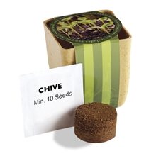 Flower Pot Set with Chive Seeds