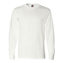 Fruit of the Loom - HD Cotton Long Sleeve T - Shirt - WHITE