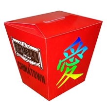 Full Color Chinese Take - Out Style Box