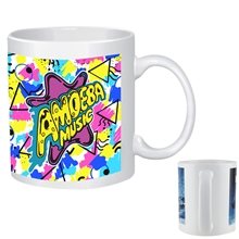Full Color Stoneware Mug - 11 oz