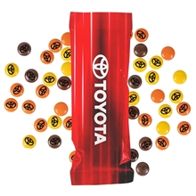 full color tube digibag(tm) with imprinted reeses pieces