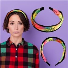 Full Color Velvety Accent Headband