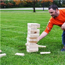 Giant Wooden Tumble Tower Game