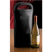 Gioia II Leather Double Wine Carrier