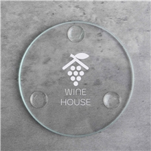 Glass Round Coaster (single)
