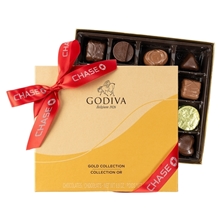 Godiva Ballotin Gold 19 Piece Assortment Box