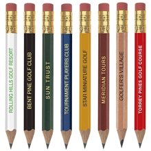 Promotional Golf Pencil (Hex with eraser)