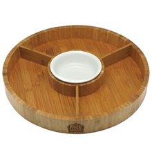 Gourmet Bamboo 2- Piece Serving Tray