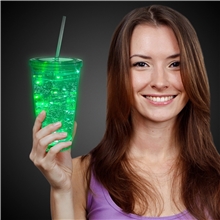 Green String Light 16 oz LED Cup