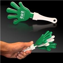 Green White Hand Clappers
