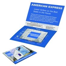 Greeting Card with Rectangle Credit Card Mints