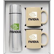 Hampton Beverage Set - Tumbler and 2 Mugs