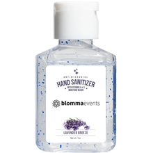 Hand Sanitizer Gel With Moisture Beads 1 oz Rectangle Bottle