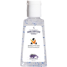Hand Sanitizer Gel With Moisture Beads 1 oz Triangle Bottle