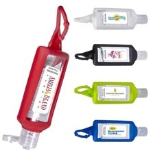 Hand Sanitizer With Silicone Holder - 1 oz