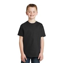 Hanes(R) - Youth Tagless(R) 100 Cotton T - Shirt - 5450 - Heathers Gray - Colors