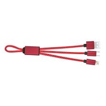 Harbor 14cm Length Charging Cables with Type C, IOS and Micro USB