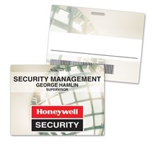 Hard Card - w / oval cut out - 3 x 4