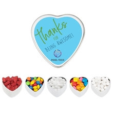 Heart Tin Candy