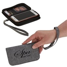 Heathered On - The - Go Wallet