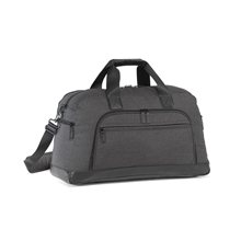 Heritage Supply(TM) Tanner Travel Duffel - Charcoal Heather / Black