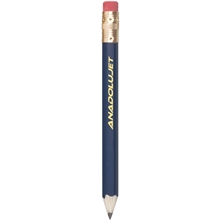 Hex Wooden Golf Pencil With Eraser