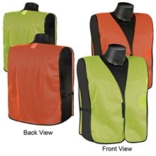 Hi - Viz Plain Mesh Safety Vest