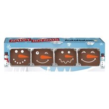 Holiday Snowman Chocolate Slider Box