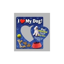 I Love My Dog - Picture Frame Magnets