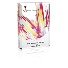 Innovative 3D Effect Acrylic Plaque