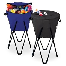 Insulated Beverage Cooler Tub W / Stand