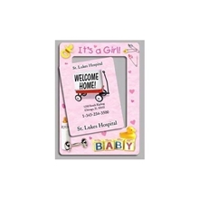 Its A Girl -2 - Picture Frame Magnets