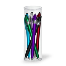 iWriter Twist Stylus Pen Combo - 6 Pack Tube Set / FCD - Full Color Decal on Tube