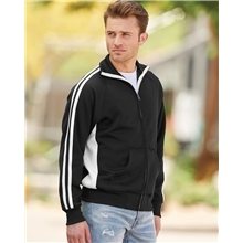 J. America - Vintage Polyester Fleece Track Jacket - COLORS