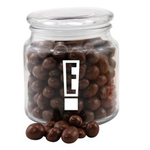 Jar with Choc Covered Peanuts