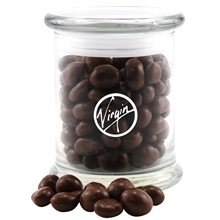 Jar with Choc Covered Peanuts
