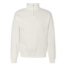 JERZEES - Nublend(R) Cadet Collar Quarter - Zip Sweatshirt - WHITE