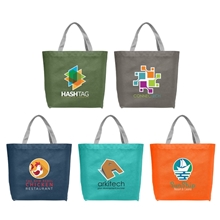Julian RPET - Recycled Non - Woven Shopping Tote Bag - Heat Transfer