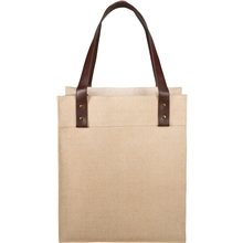 Natural Jute Grocery Tote Bag
