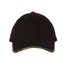 Kati Solid Cap with Camouflage Bill - COLORS