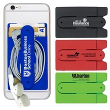 Kickstart Two Function Soft Silicone Cell Phone Kickstand Wallet