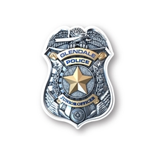 Kids Police Badge Sticker