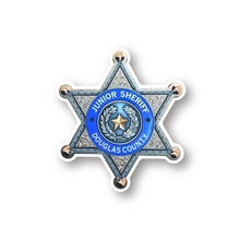 Kids Sheriffs Badge Sticker