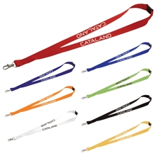 Lanyard with Metal Lobster Clip - 3/4
