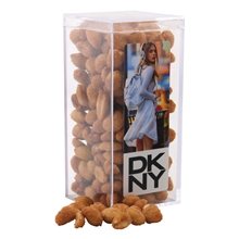 Large Rectangular Acrylic Box With Honey Roasted Peanuts