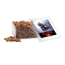 Large Square Acrylic Box with Almonds