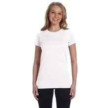 LAT Junior Fit Fine Jersey T - Shirt - WHITE