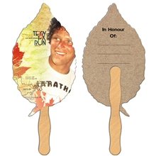 Leaf Recycled Hand Fan - Paper Products