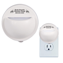 LED Half - Dome Night Light with Photocell