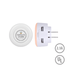 LED Night Light Wall Charger - Simports